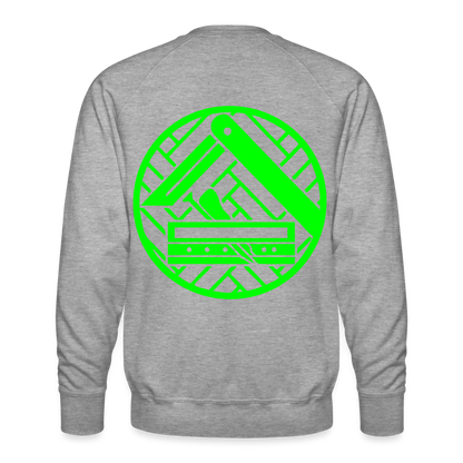Unisex Premium Pullover "Parkettleger" neongrün Männer Premium Pullover