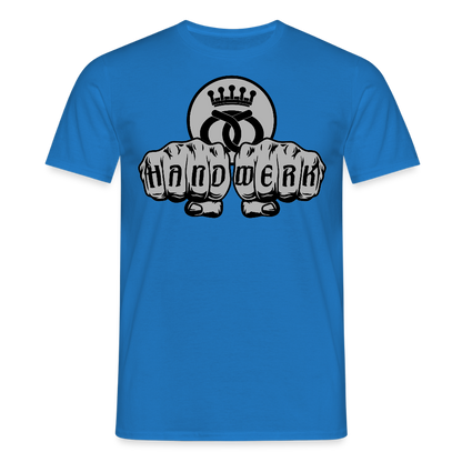 Unisex T-Shirt "Bäcker" Royalblau Männer T-Shirt