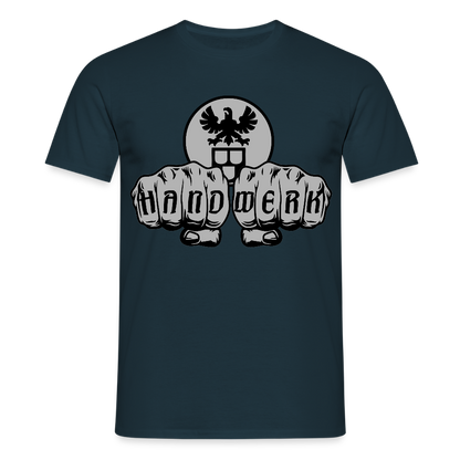 Unisex T-Shirt "Maler" Navy Männer T-Shirt