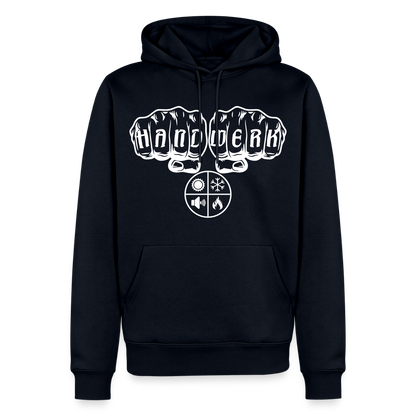 Männer Premium Hoodie "Isolierer" Navy Männer Premium Hoodie