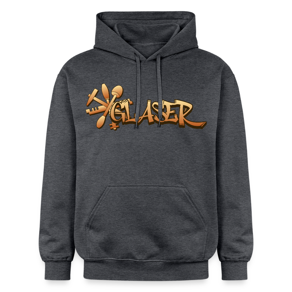 Gildan Unisex Softstyle® "Glaser" Dunkelgrau meliert Gildan Unisex Softstyle® Midweight Hoodie