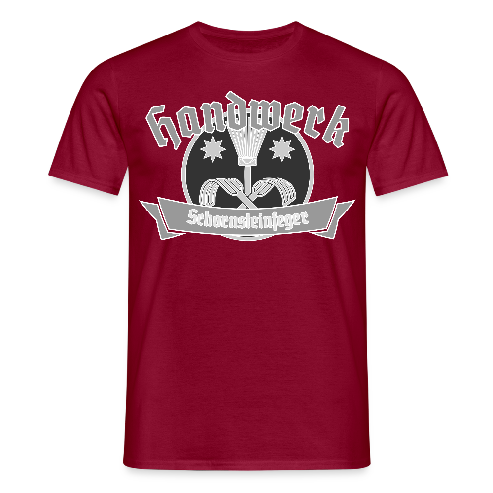 Unisex T-Shirt "Schornsteinfeger" Ziegelrot Männer T-Shirt