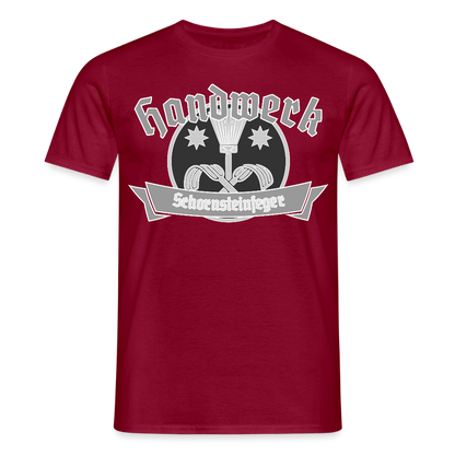 Unisex T-Shirt "Schornsteinfeger" Ziegelrot Männer T-Shirt