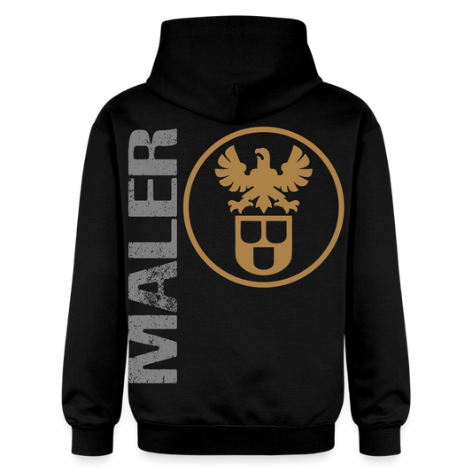 Gildan Unisex Softstyle® "Maler" Schwarz Gildan Unisex Softstyle® Midweight Hoodie
