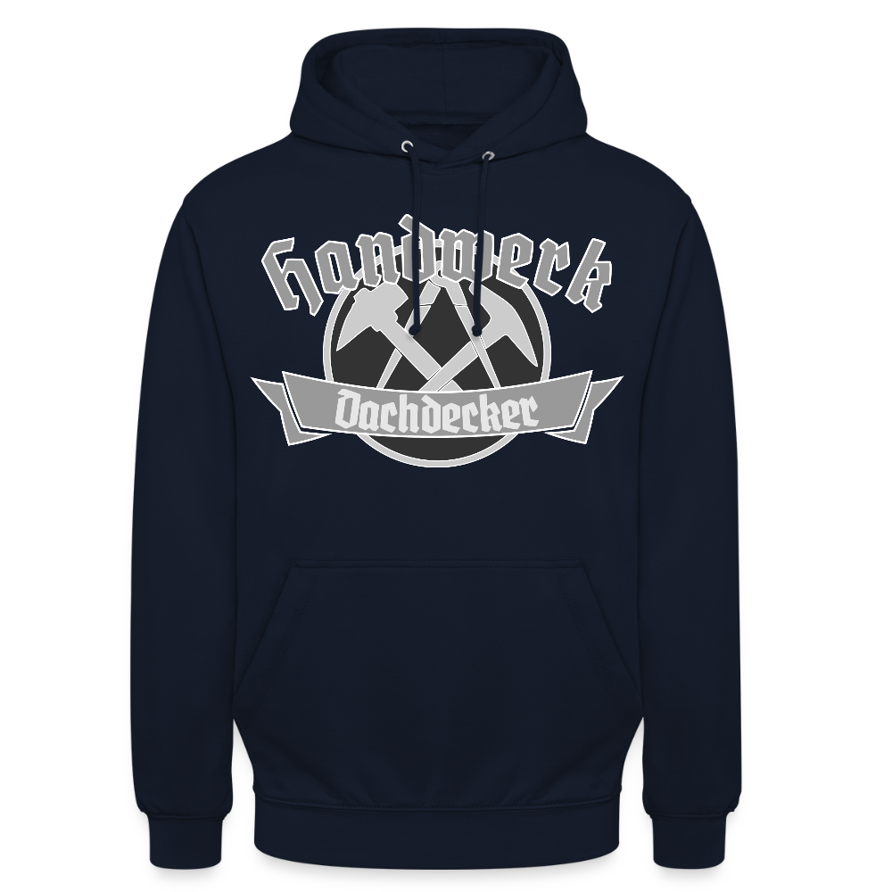 Unisex Hoodie "Dachdecker" Navy Unisex Hoodie