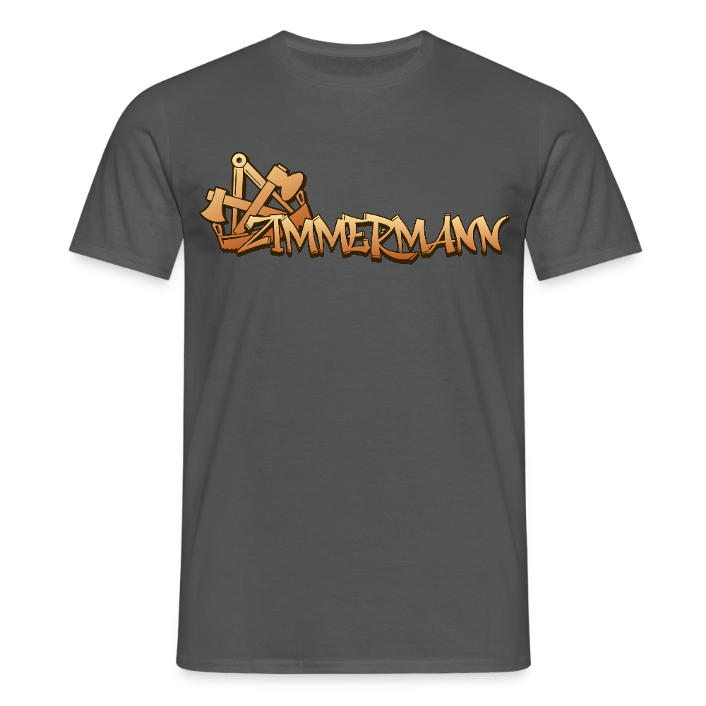 Unisex T-Shirt "Zimmermann" Anthrazit Männer T-Shirt