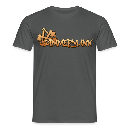 Unisex T-Shirt "Zimmermann" Anthrazit Männer T-Shirt