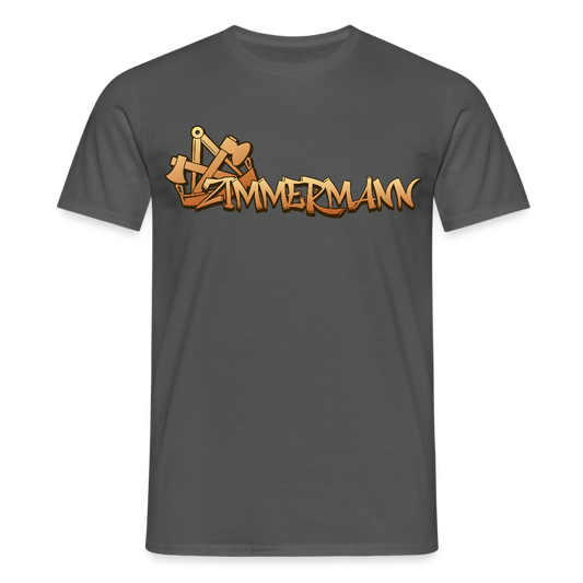 Unisex T-Shirt "Zimmermann" Anthrazit Männer T-Shirt