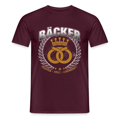Unisex Bäcker T-Shirt von Spreadconnect, traditionelles Design, bequemes Männer T-Shirt aus weichem Stoff, ideal für Alltag.