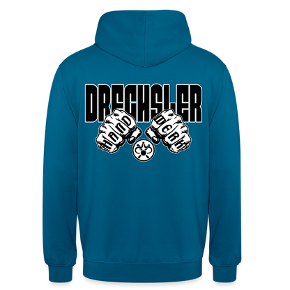 Unisex Hoodie "Drechsler" (beidseitig bedruckt) - Tiefseeblau 