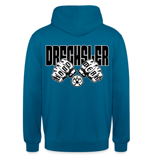 Unisex Hoodie "Drechsler" (beidseitig bedruckt) - Tiefseeblau 