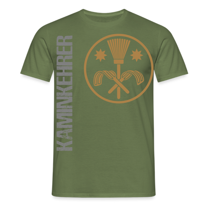 Unisex T-Shirt "Kaminkehrer" Militärgrün Männer T-Shirt