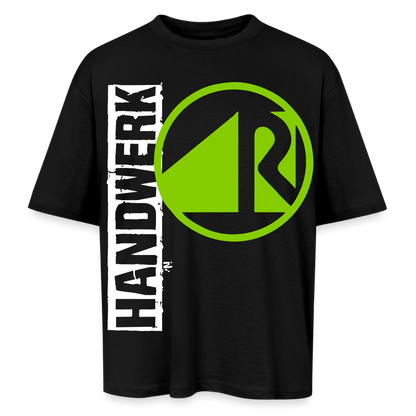 Oversized Unisex T-Shirt "Raumausstatter" Schwarz Oversized Unisex T-Shirt