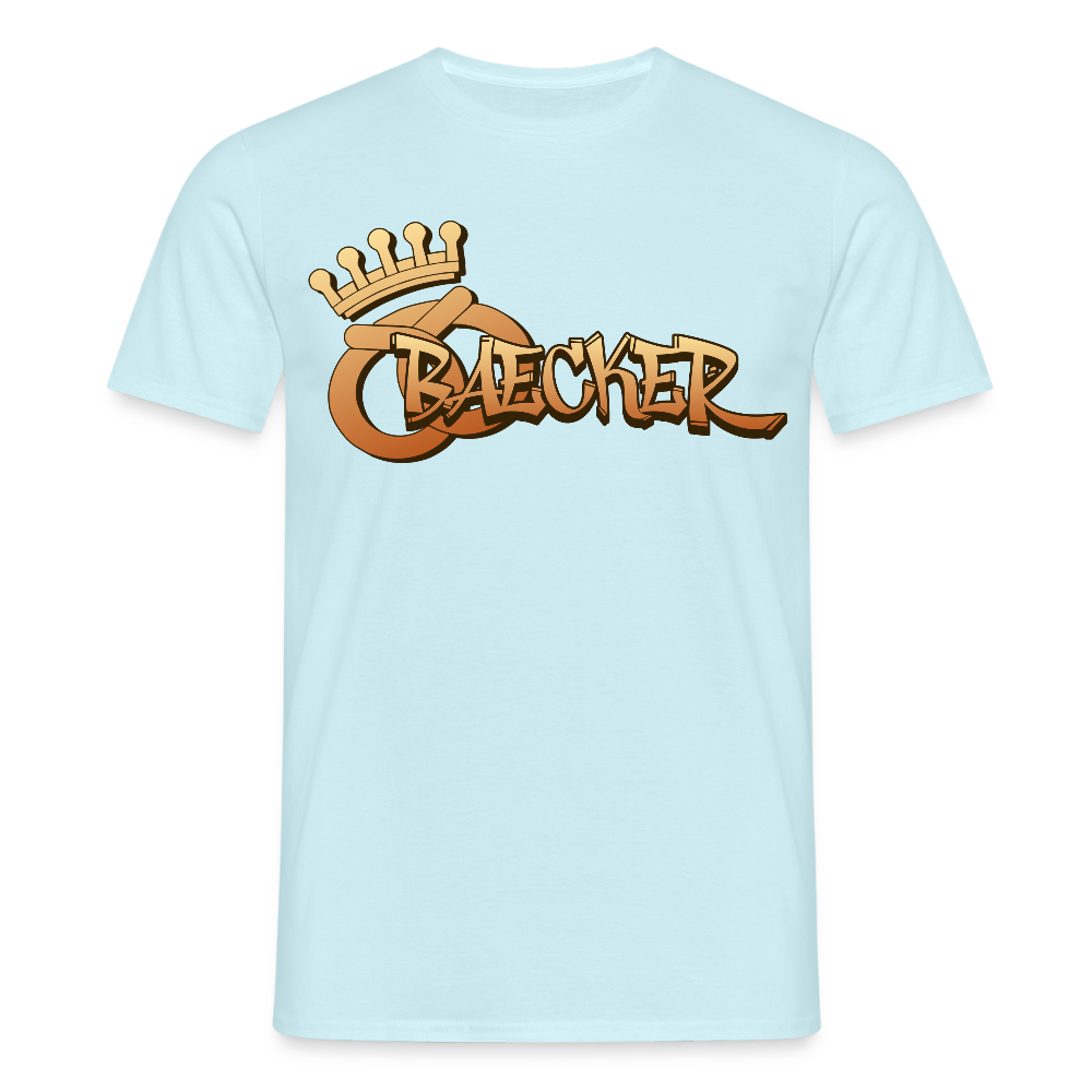 Unisex T-Shirt "Bäcker" Sky Männer T-Shirt