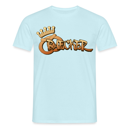 Unisex T-Shirt "Bäcker" Sky Männer T-Shirt