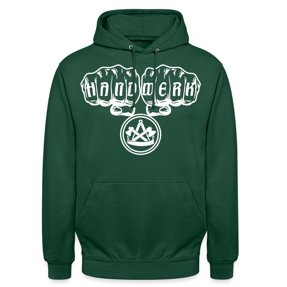 Unisex Hoodie "Zimmermann" Flaschengrün Unisex Hoodie