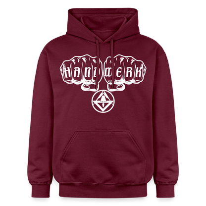 Gildan Unisex Softstyle® "Stuckateur" Maroon Gildan Unisex Softstyle® Midweight Hoodie