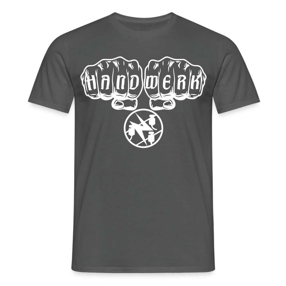 Unisex T-Shirt "Elektriker" Anthrazit Männer T-Shirt