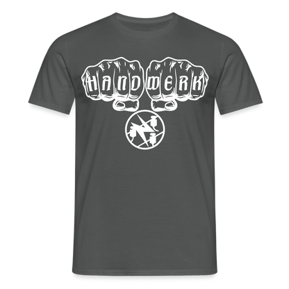 Unisex T-Shirt "Elektriker" Anthrazit Männer T-Shirt