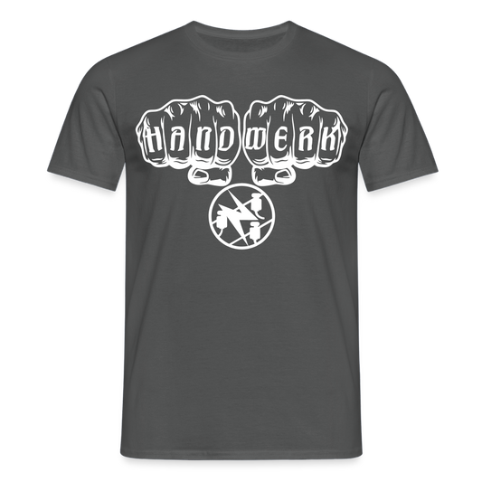 Unisex T-Shirt "Elektriker" Anthrazit Männer T-Shirt