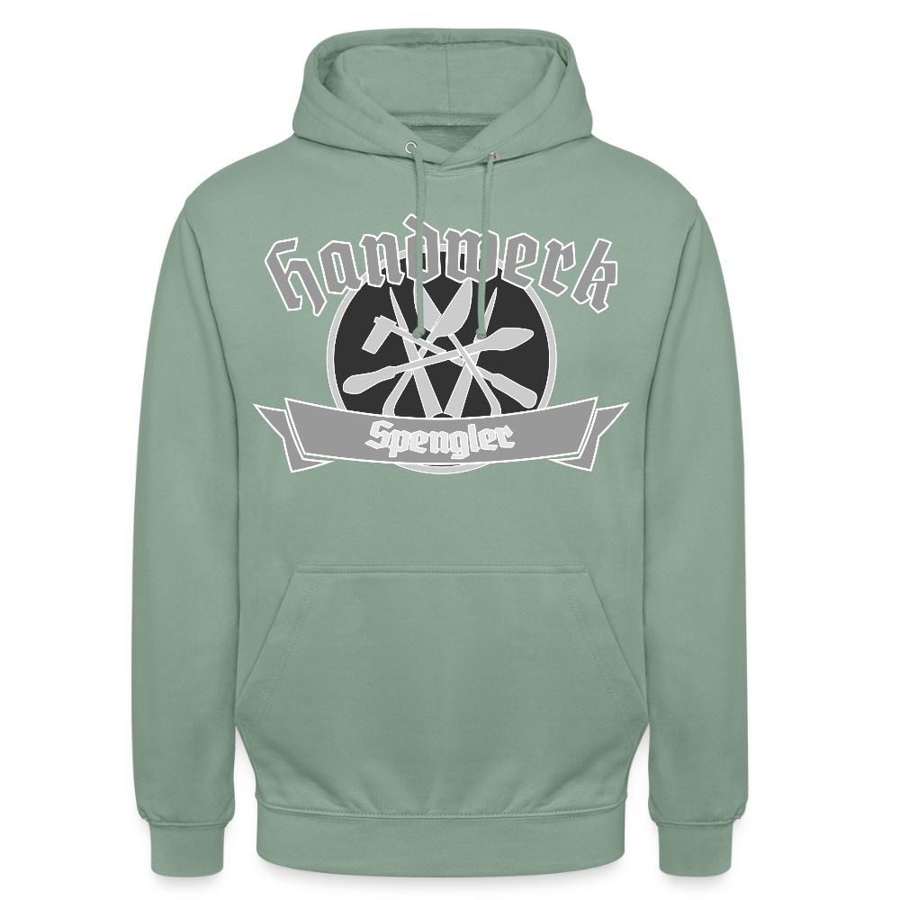 Unisex Hoodie "Spengler" - Graugrün