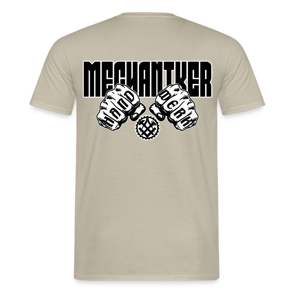 Unisex T-Shirt "Mechaniker" Sandbeige Männer T-Shirt