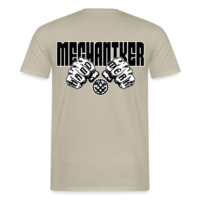 Unisex T-Shirt "Mechaniker" Sandbeige Männer T-Shirt