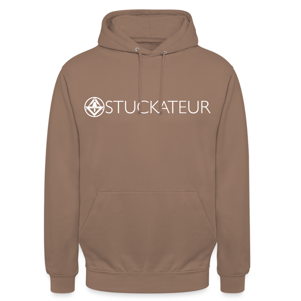 Unisex Hoodie "Stuckateur" Mokka Unisex Hoodie