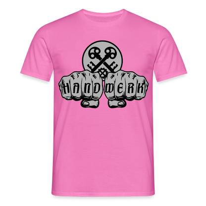 Unisex T-Shirt "Schlosser" Pink Männer T-Shirt