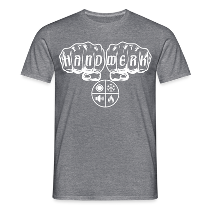 Unisex T-Shirt "Isolierer" Graphit meliert Männer T-Shirt