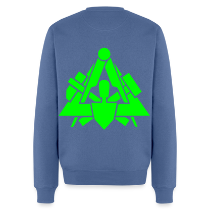 Unisex Premium Pullover "Maurer" neongrün Männer Premium Pullover