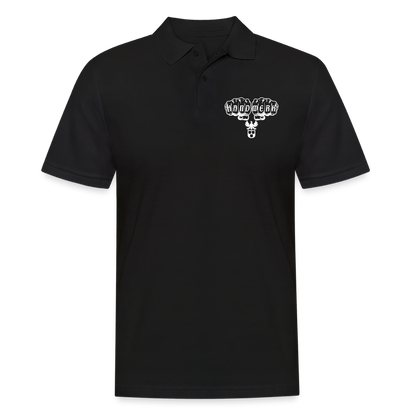 Männer Poloshirt "Maler" Schwarz Männer Poloshirt