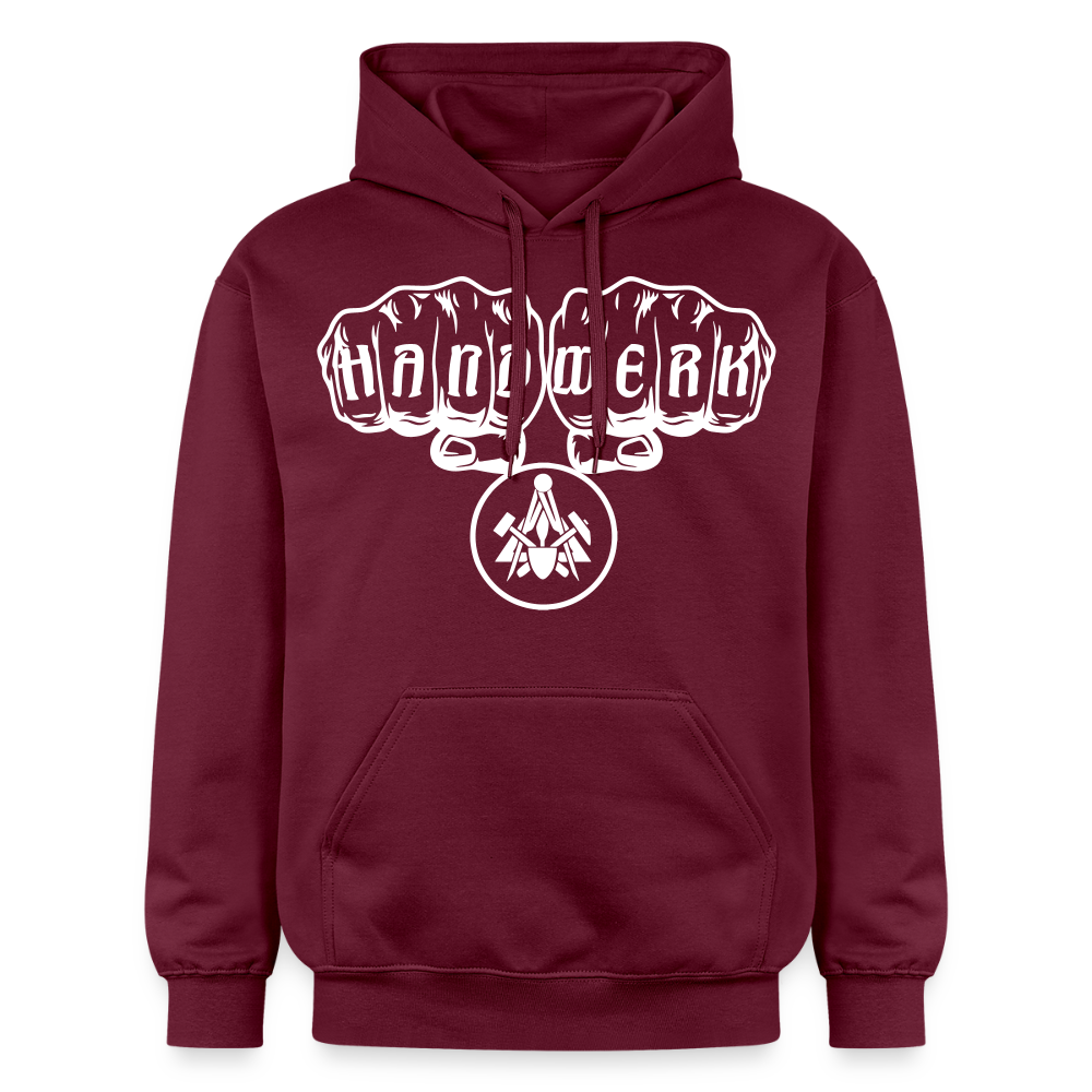 Gildan Unisex Softstyle® "Maurer" Maroon Gildan Unisex Softstyle® Midweight Hoodie