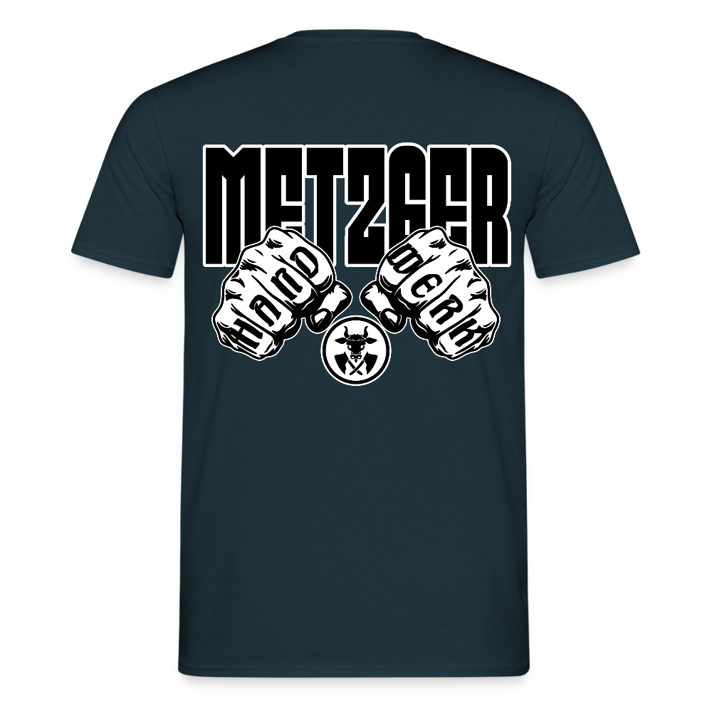 Unisex T-Shirt "Metzger" - Navy