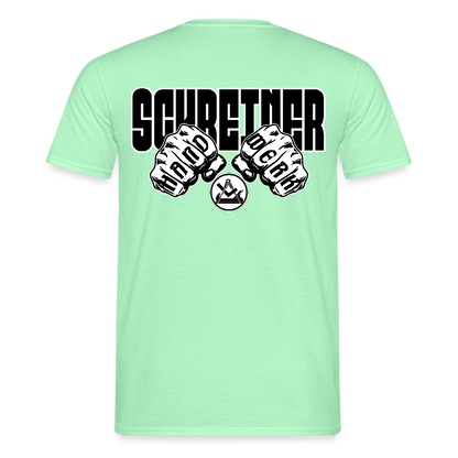 Unisex T-Shirt "Schreiner" Mintgrün Männer T-Shirt