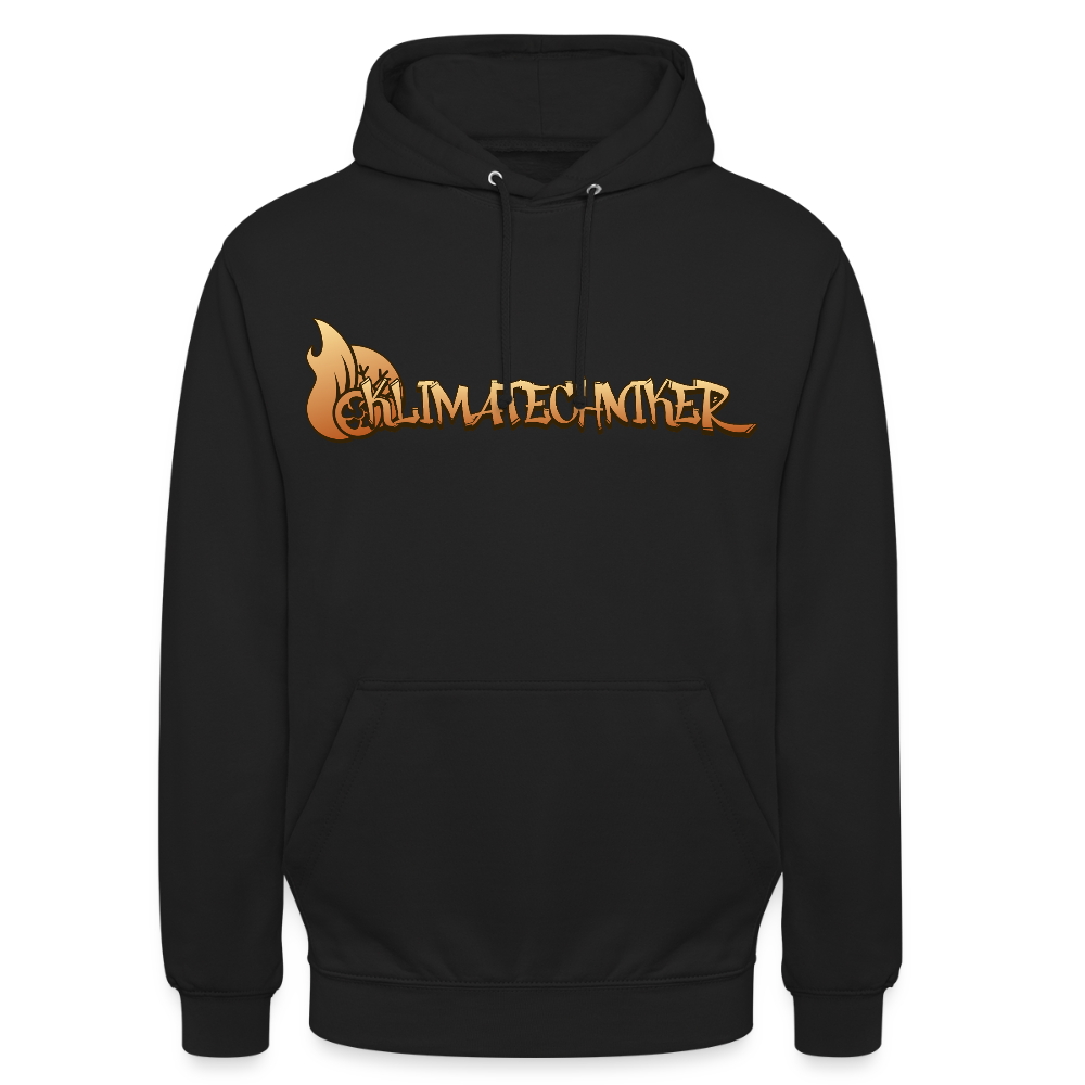 Unisex Hoodie"Klimatechniker" Schwarz Unisex Hoodie