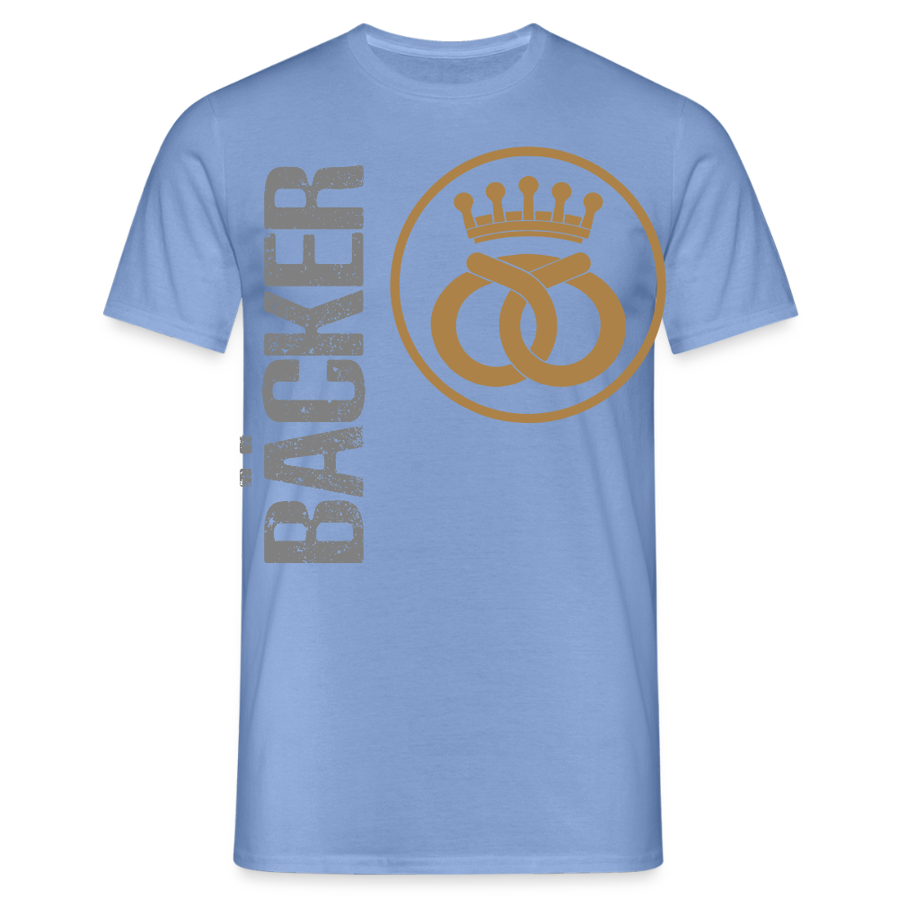 Unisex T-Shirt "Bäcker" carolina blue Männer T-Shirt