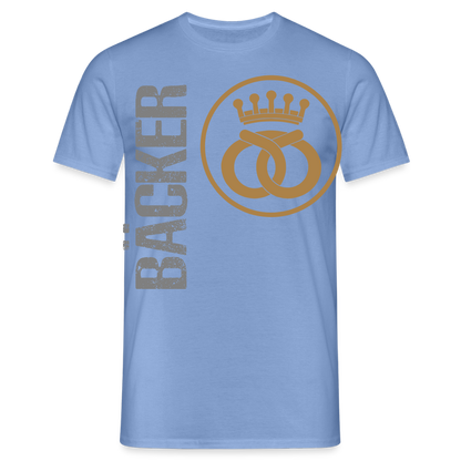 Unisex T-Shirt "Bäcker" carolina blue Männer T-Shirt