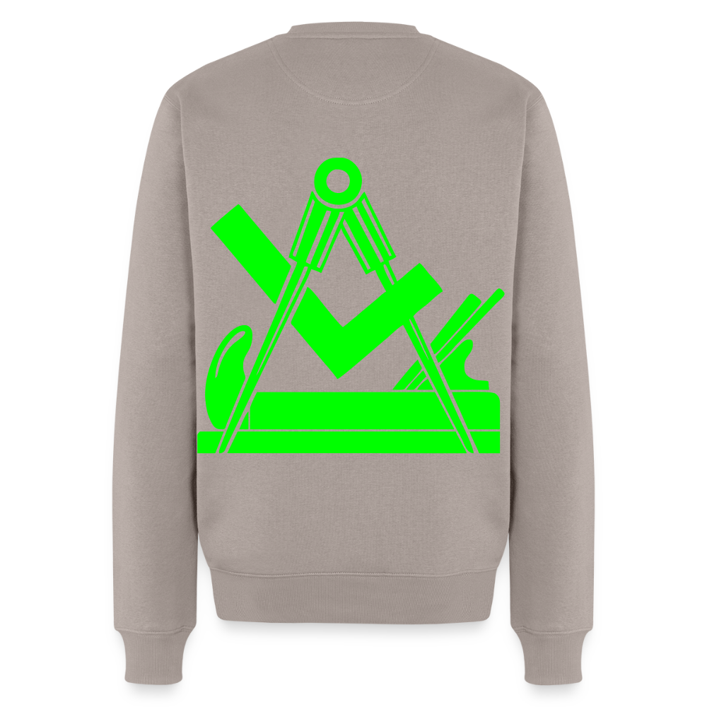 Unisex Premium Pullover "Tischler" neongrün Männer Premium Pullover