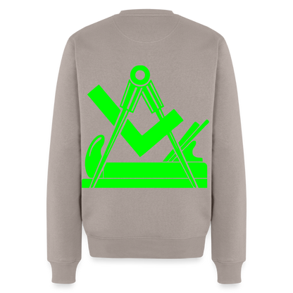 Unisex Premium Pullover "Tischler" neongrün Männer Premium Pullover