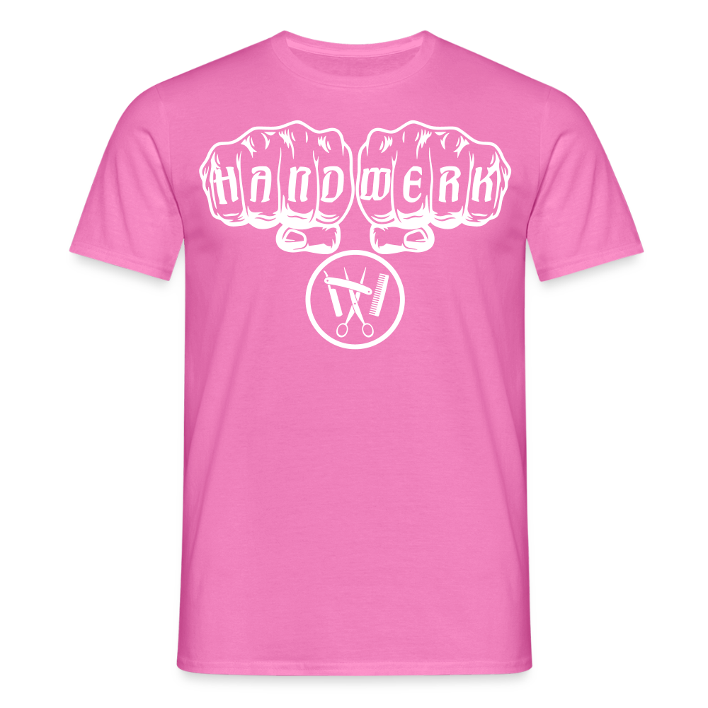 Unisex T-Shirt "Friseur" Pink Männer T-Shirt