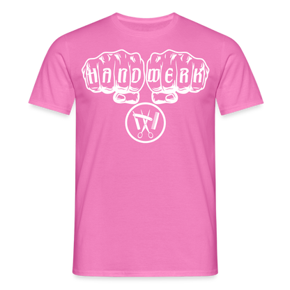 Unisex T-Shirt "Friseur" Pink Männer T-Shirt