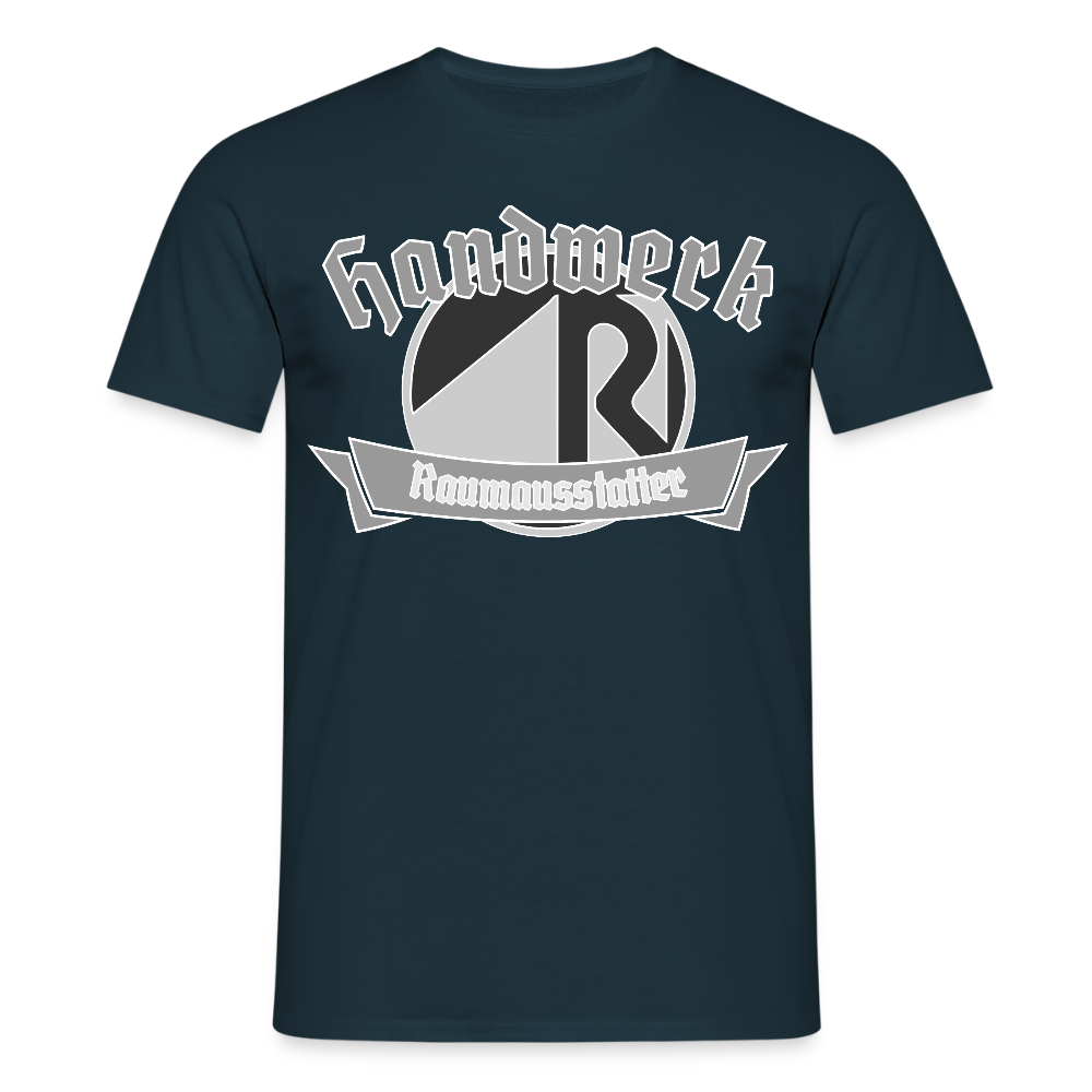 Unisex T-Shirt "Raumausstatter" Navy Männer T-Shirt