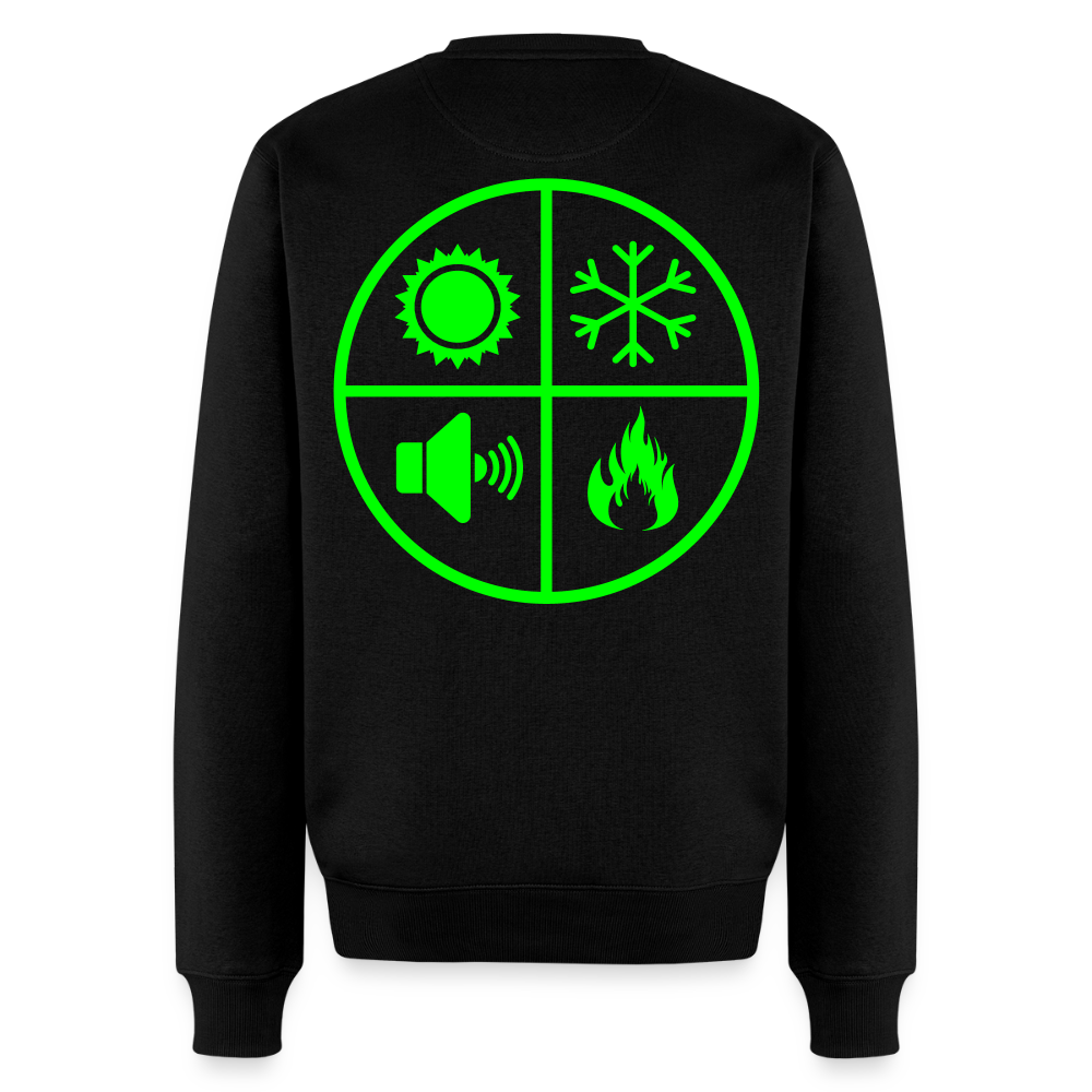 Unisex Premium Pullover "Isolierer" neongrün Männer Premium Pullover