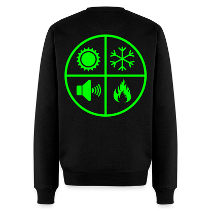 Unisex Premium Pullover "Isolierer" neongrün Männer Premium Pullover