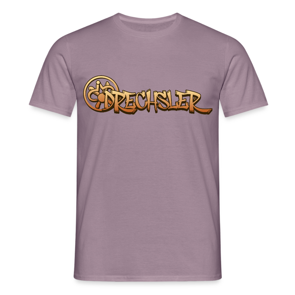 Unisex T-Shirt "Drechsler" Lilagrau Männer T-Shirt