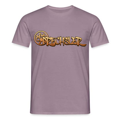 Unisex T-Shirt "Drechsler" Lilagrau Männer T-Shirt