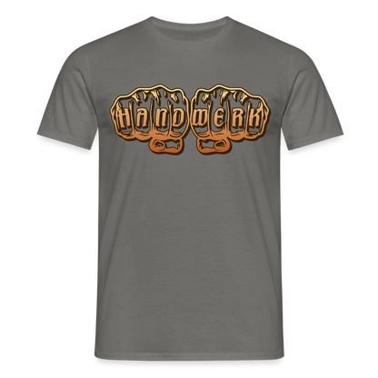 Unisex T-Shirt "Handwerk" Graphit Männer T-Shirt