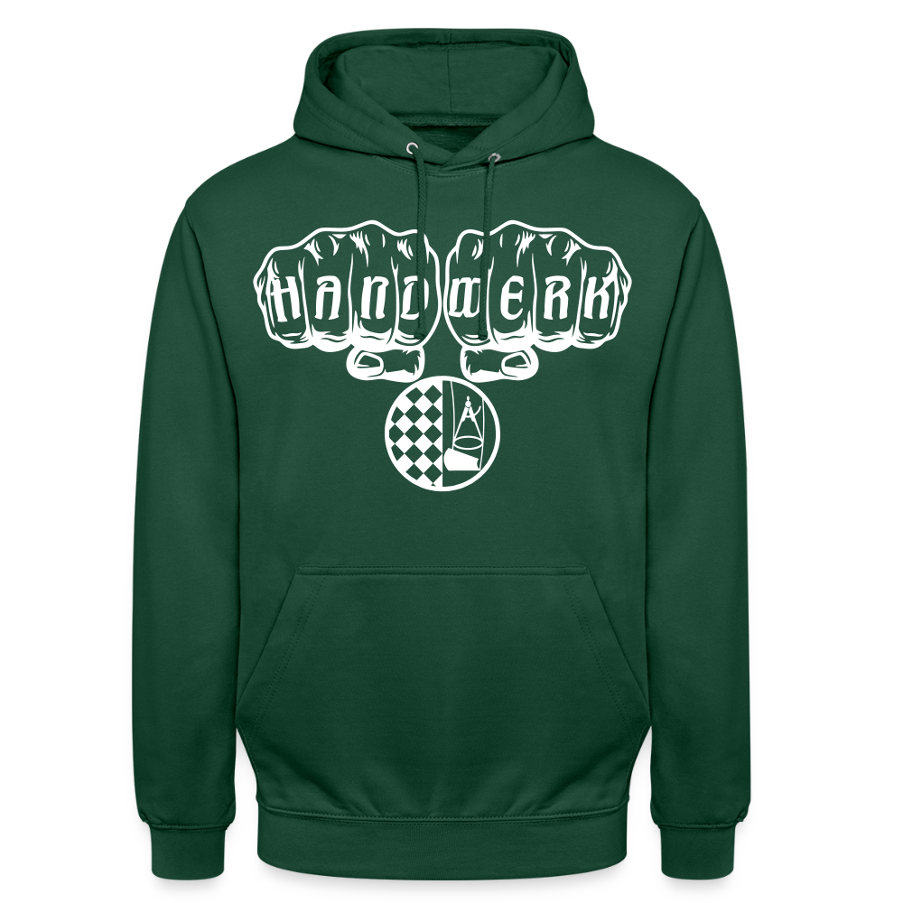 Unisex Hoodie "Bodenleger" Flaschengrün Unisex Hoodie