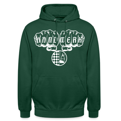 Unisex Hoodie "Bodenleger" Flaschengrün Unisex Hoodie